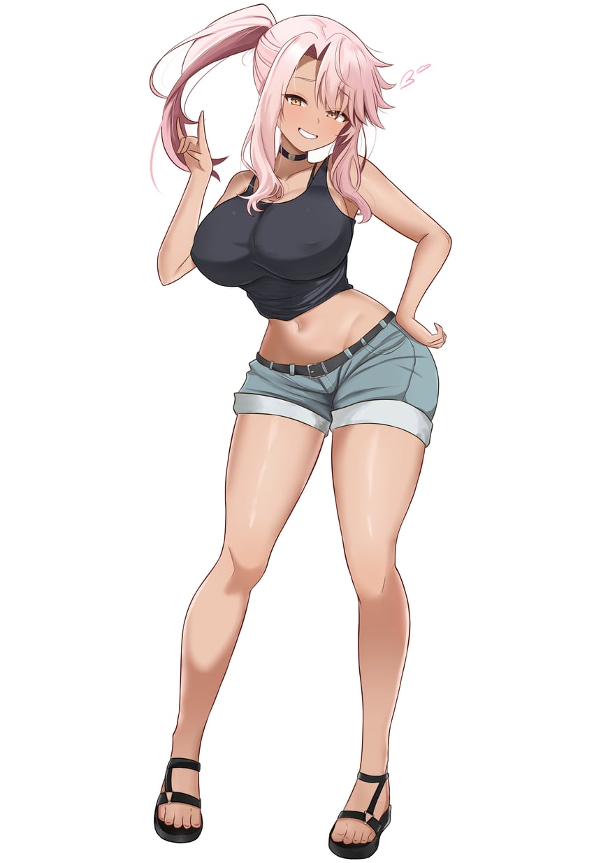 chloe von einzbern (fate and 1 more) drawn by shokobr