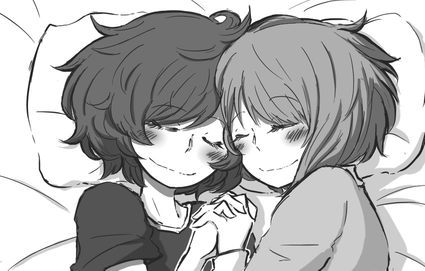 nishizumi miho and akiyama yukari (girls und panzer) drawn by noumen