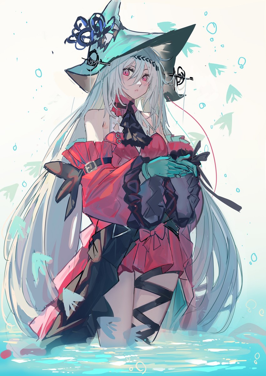 skadi and skadi the corrupting heart (arknights) drawn by echj
