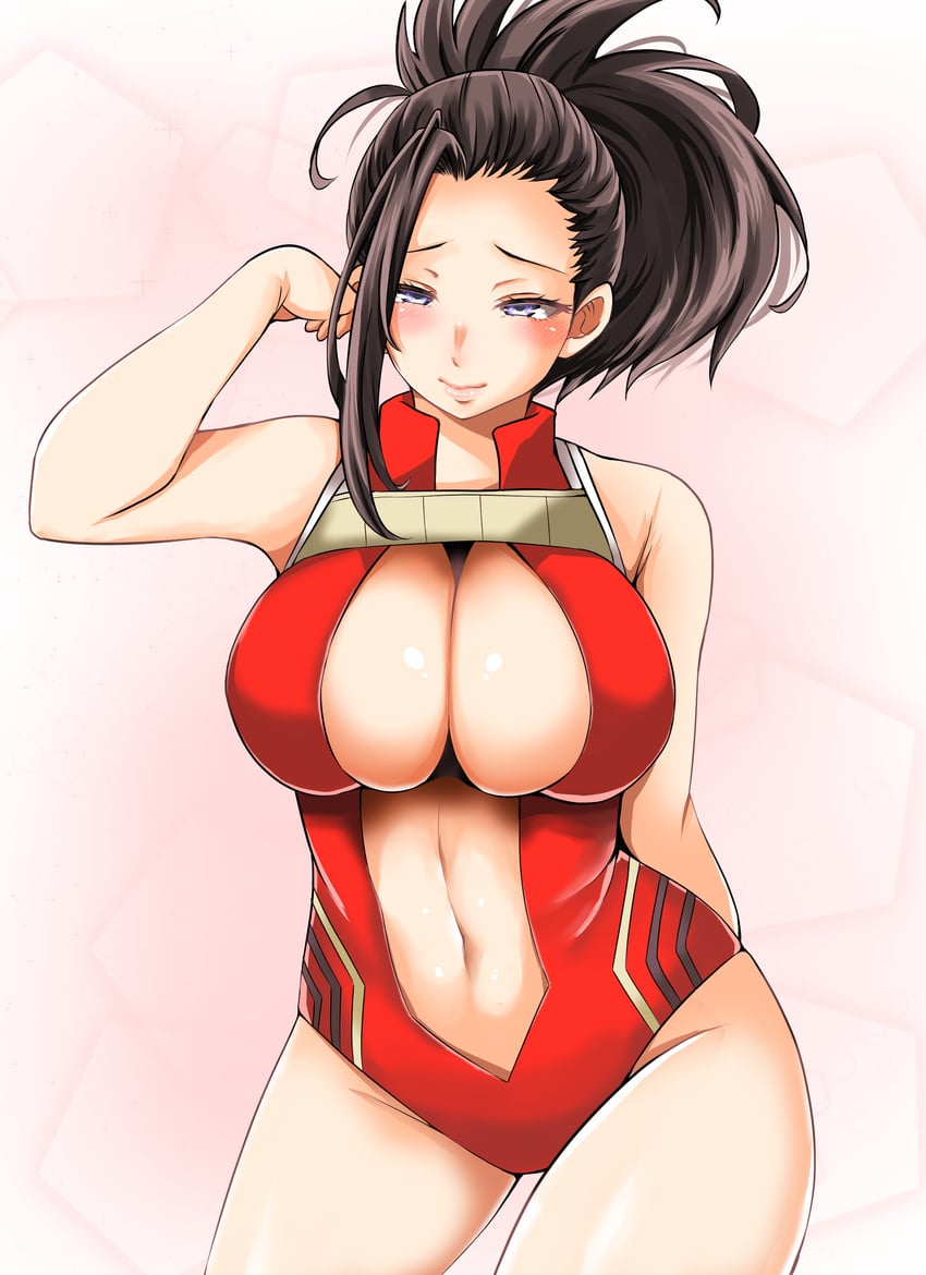 yaoyorozu momo (boku no hero academia) drawn by adahcm