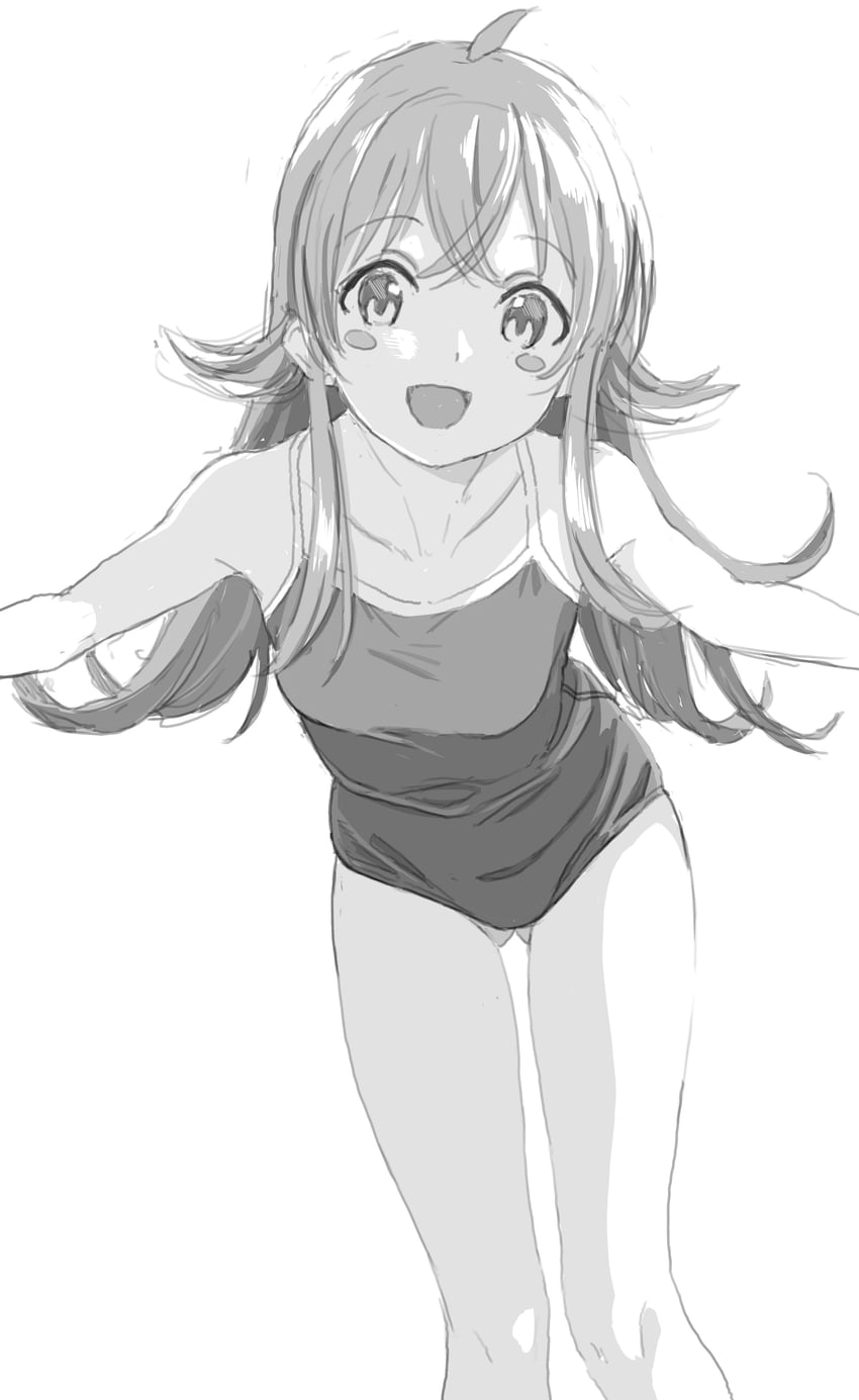 komiya kaho (idolmaster and 1 more) drawn by shinkun_(natsume_so)