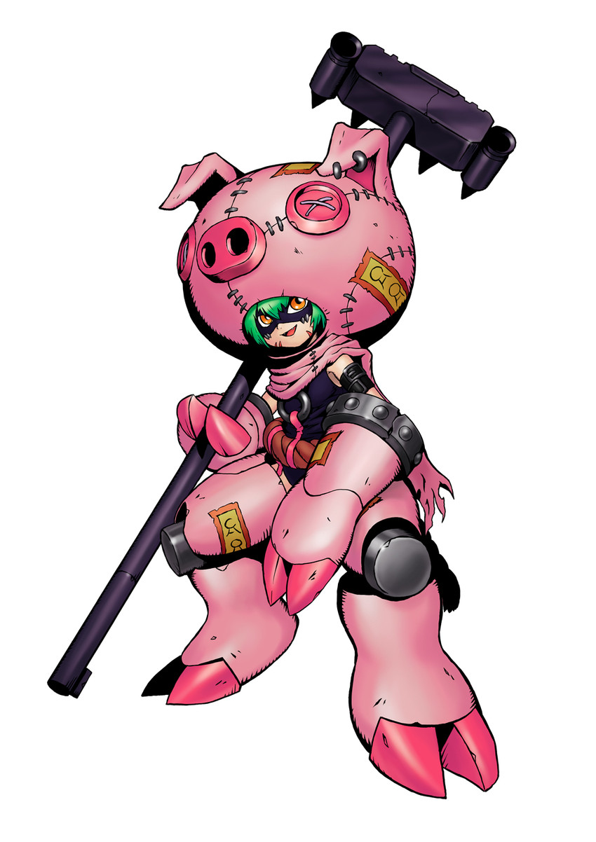 cho-hakkaimon (digimon and 1 more) drawn by sasasi