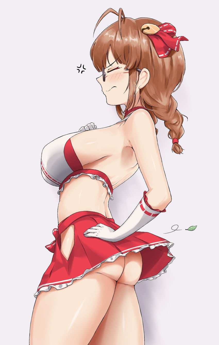 akizuki ritsuko (idolmaster and 2 more) drawn by nii_niip