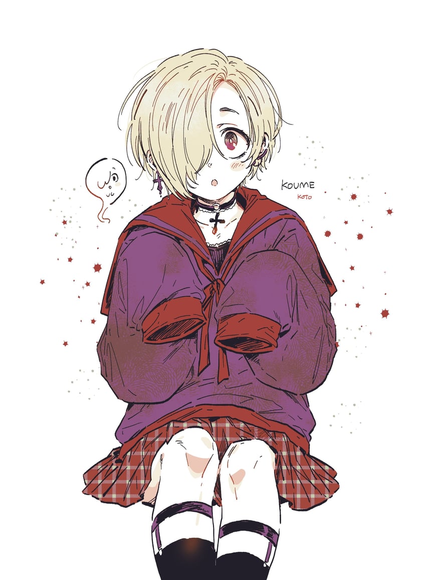 shirasaka koume (idolmaster and 1 more) drawn by 12ko_to