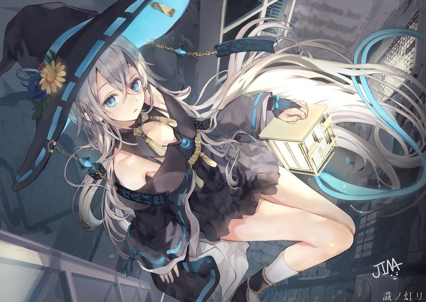 tomoshibi no majo (original and 1 more) drawn by mito_w
