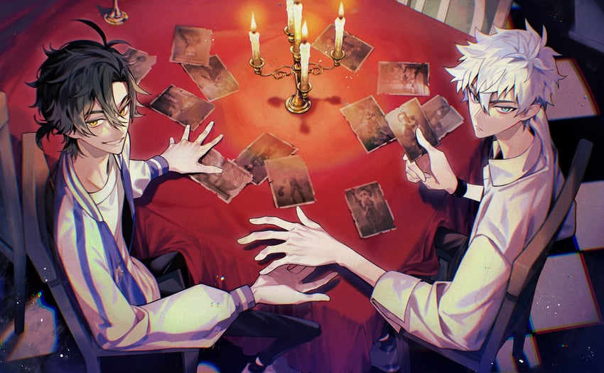 cheng xiaoshi and lu guang (identity v and 1 more)