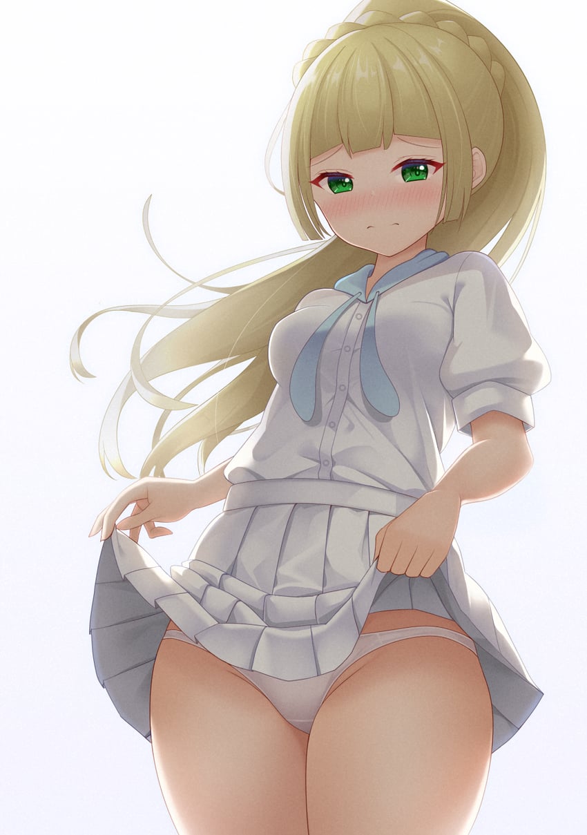 lillie (pokemon and 1 more) drawn by suigetsu_(watermoon-910)