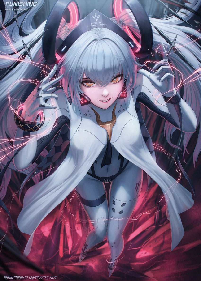 luna and luna: laurel (punishing: gray raven) drawn by bomberminda