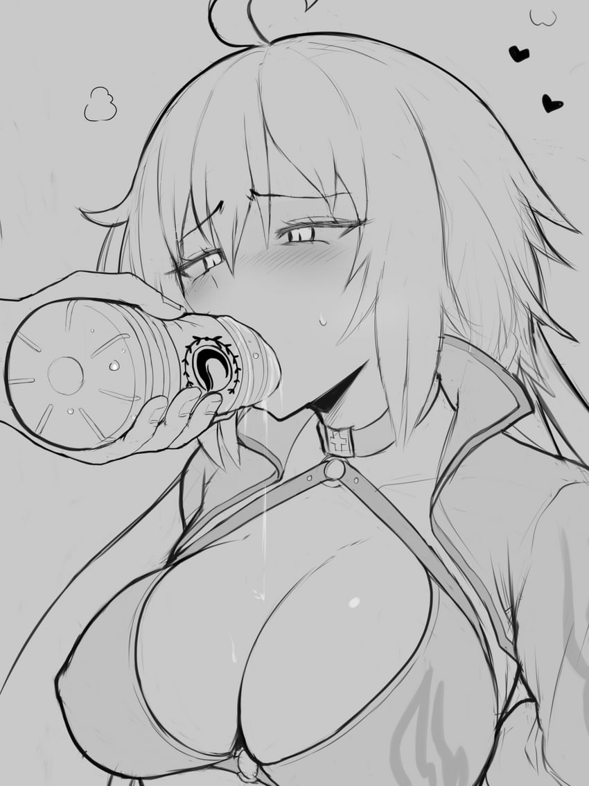 jeanne d'arc alter (fate and 1 more) drawn by sally_(luna-arts)