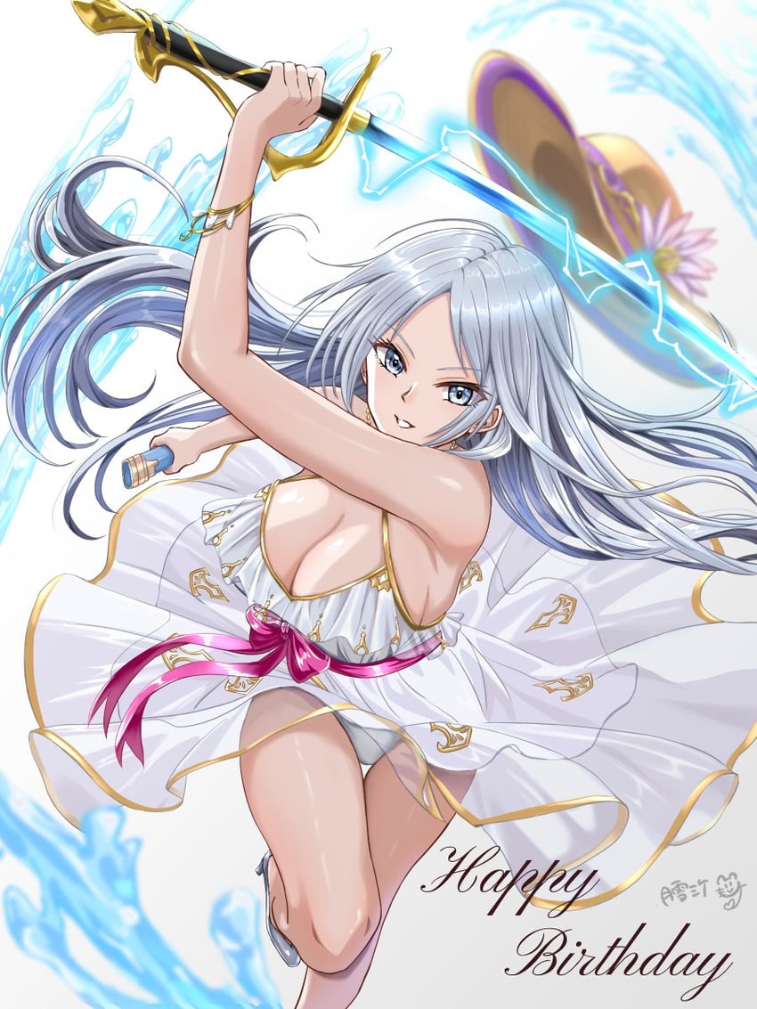 ilucia (langrisser and 1 more) drawn by tsukiyuki_mike