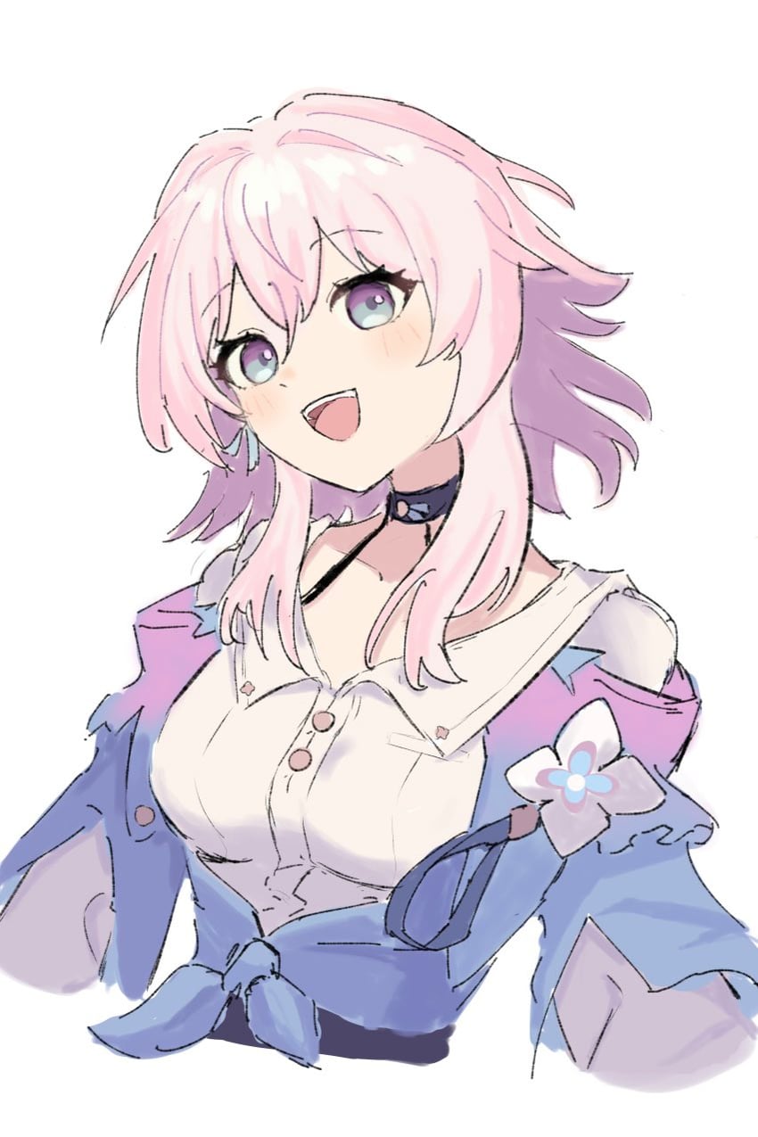 march 7th (honkai and 1 more) drawn by doremifasorachi