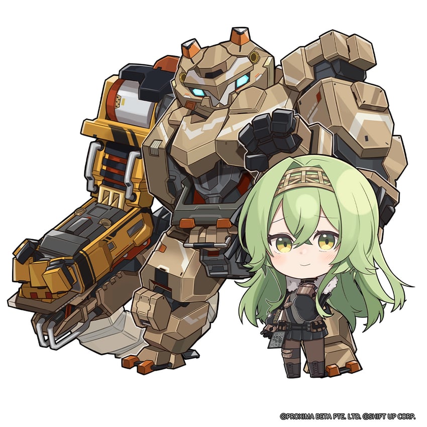 kilo and talos (goddess of victory: nikke) drawn by totatokeke