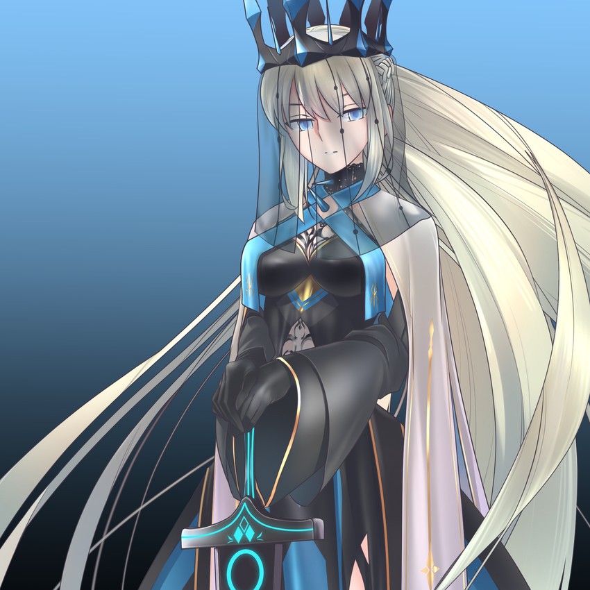 morgan le fay (fate and 1 more) drawn by mentaiko_mamire