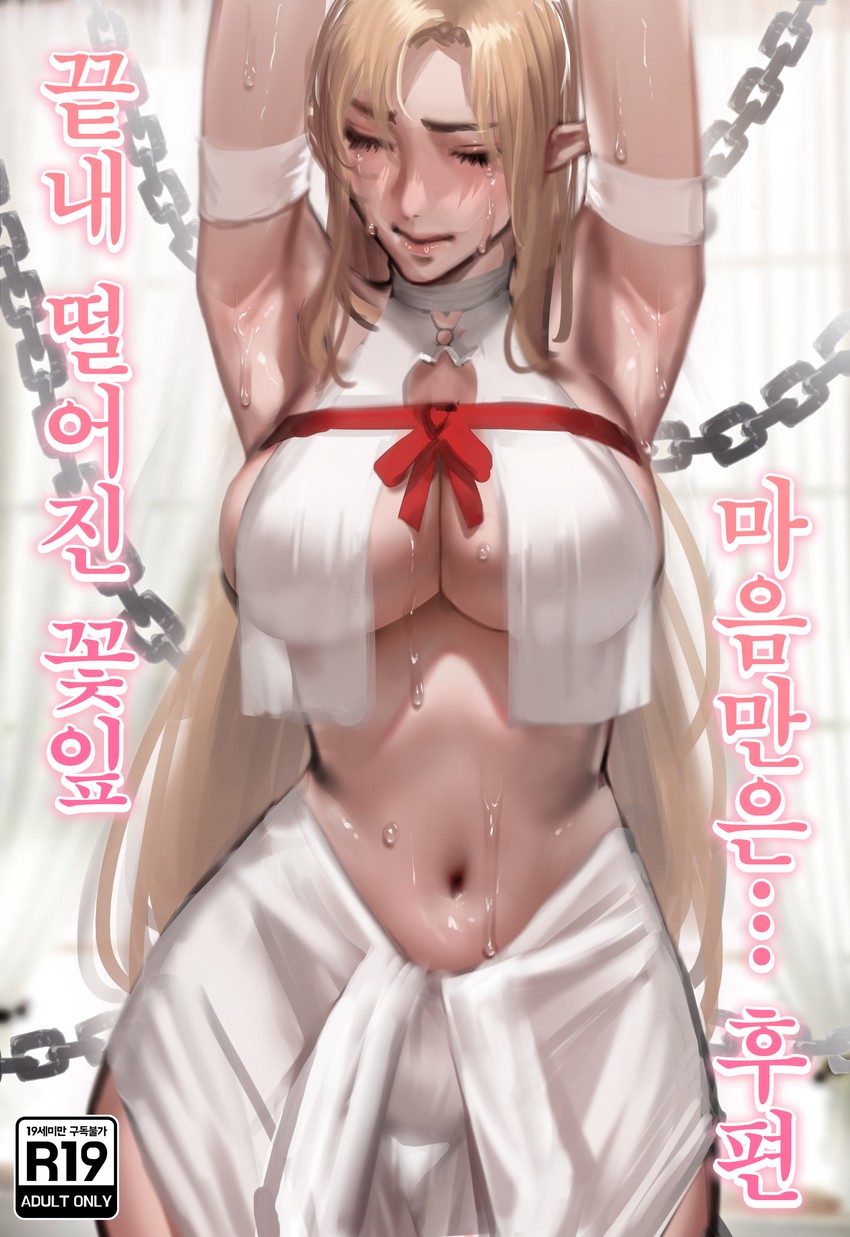 asuna and titania (sword art online) drawn by kidmo