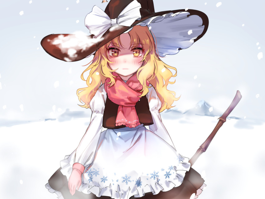 kirisame marisa (touhou and 1 more) drawn by shan