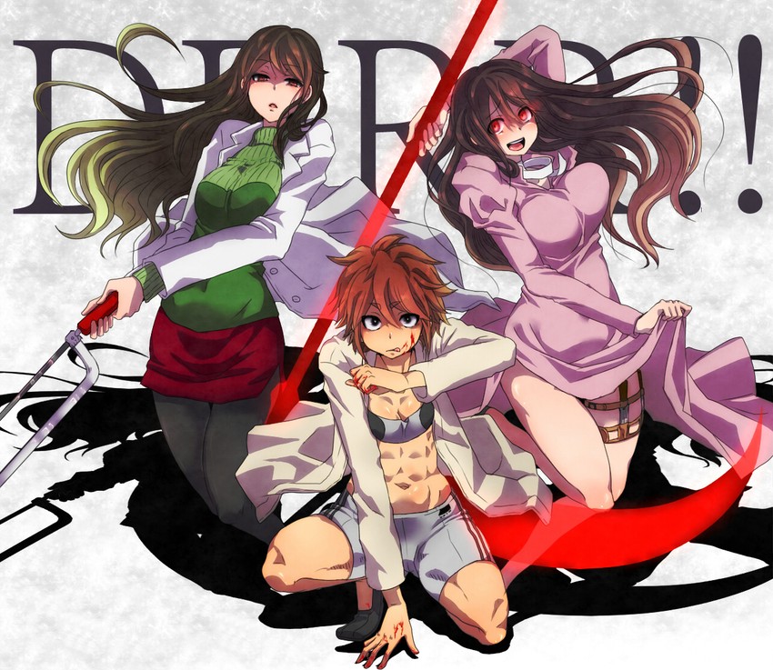yagiri namie, niekawa haruna, and sharaku mikage (durarara!!) drawn by siroringo
