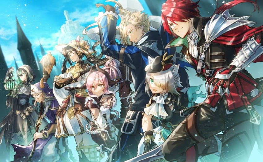 adol christin, white cat, raging bull, crimson king, doll, and 3 more (ys and 1 more) drawn by hwhh