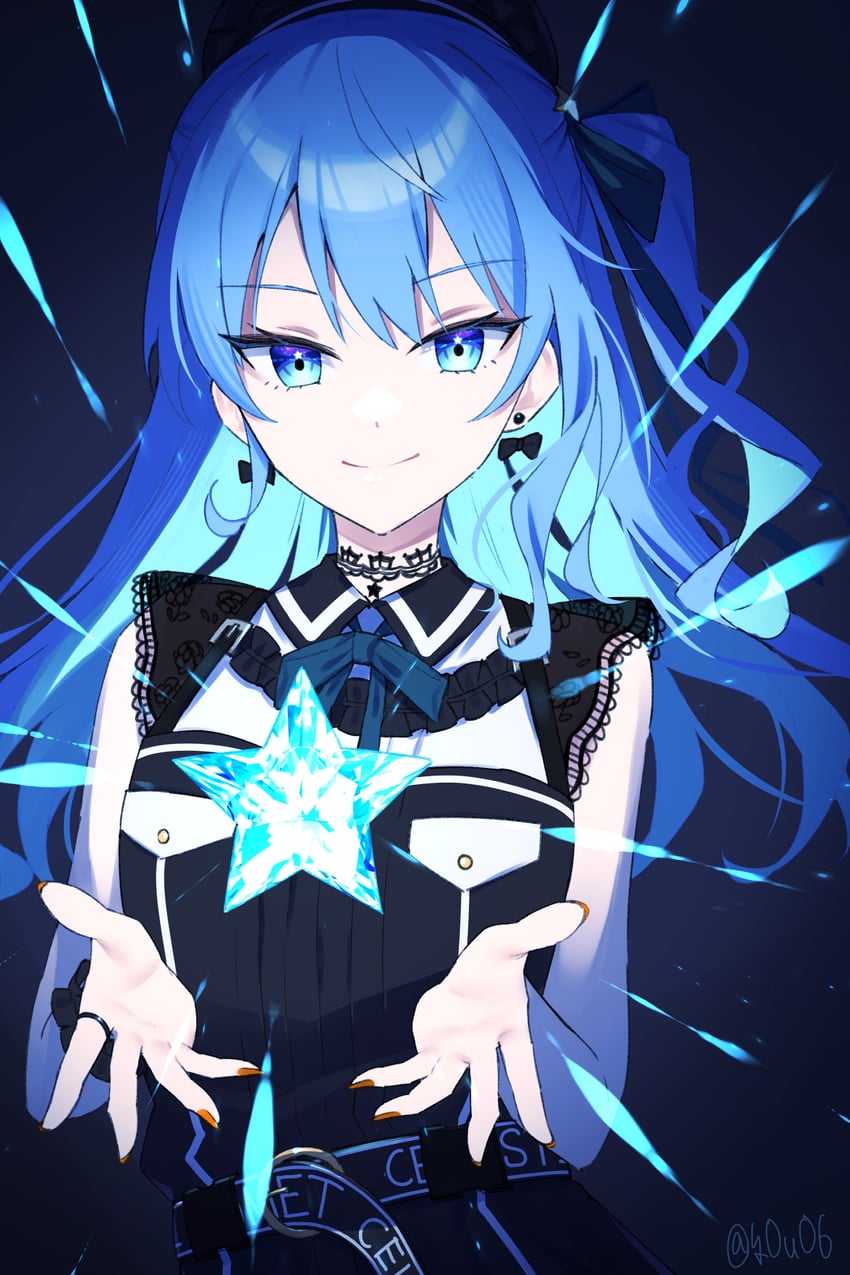 hoshimachi suisei (hololive and 1 more) drawn by you06