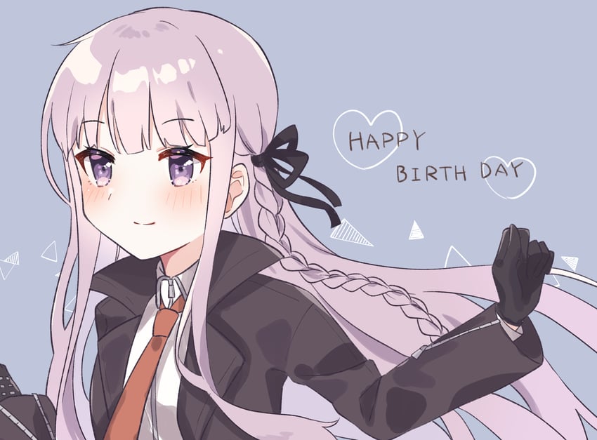 kirigiri kyoko (danganronpa and 1 more) drawn by hana_no_yo