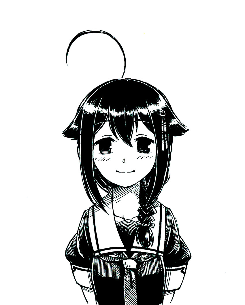 shigure and shigure kai ni (kantai collection) drawn by gouta_(nagishiro6624)
