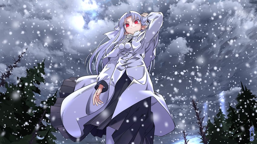 white len (tsukihime and 1 more) drawn by okuribi
