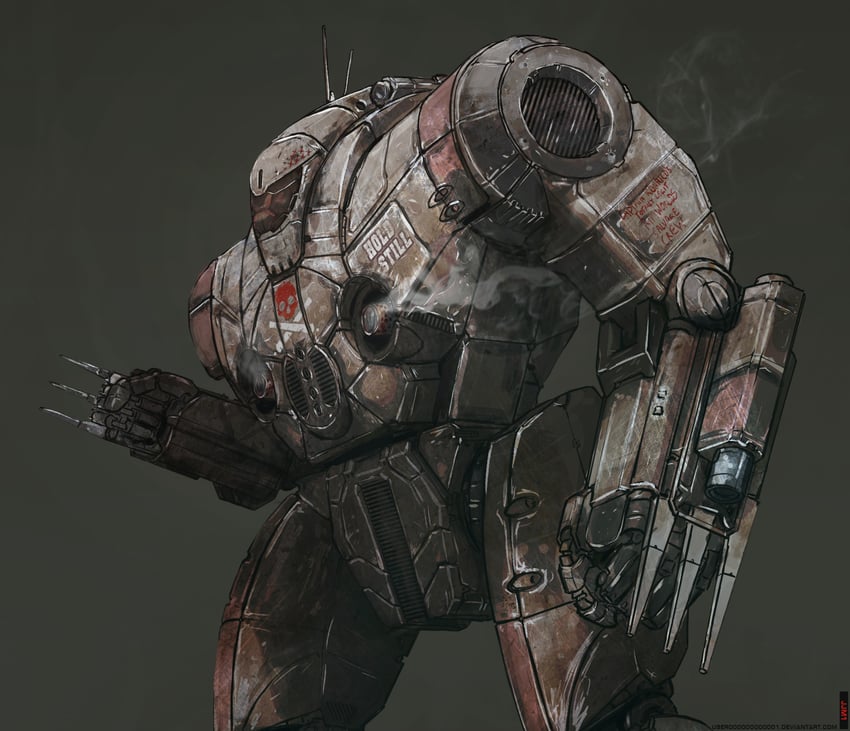 pillager (battletech) drawn by user000000000001