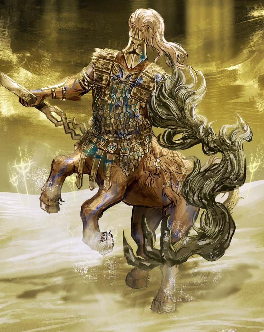 fulghor (elden ring and 1 more) drawn by rashuu