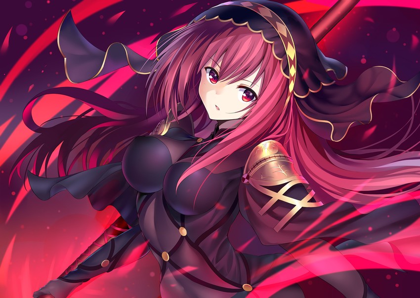 scathach (fate and 1 more) drawn by nagiha_kuten