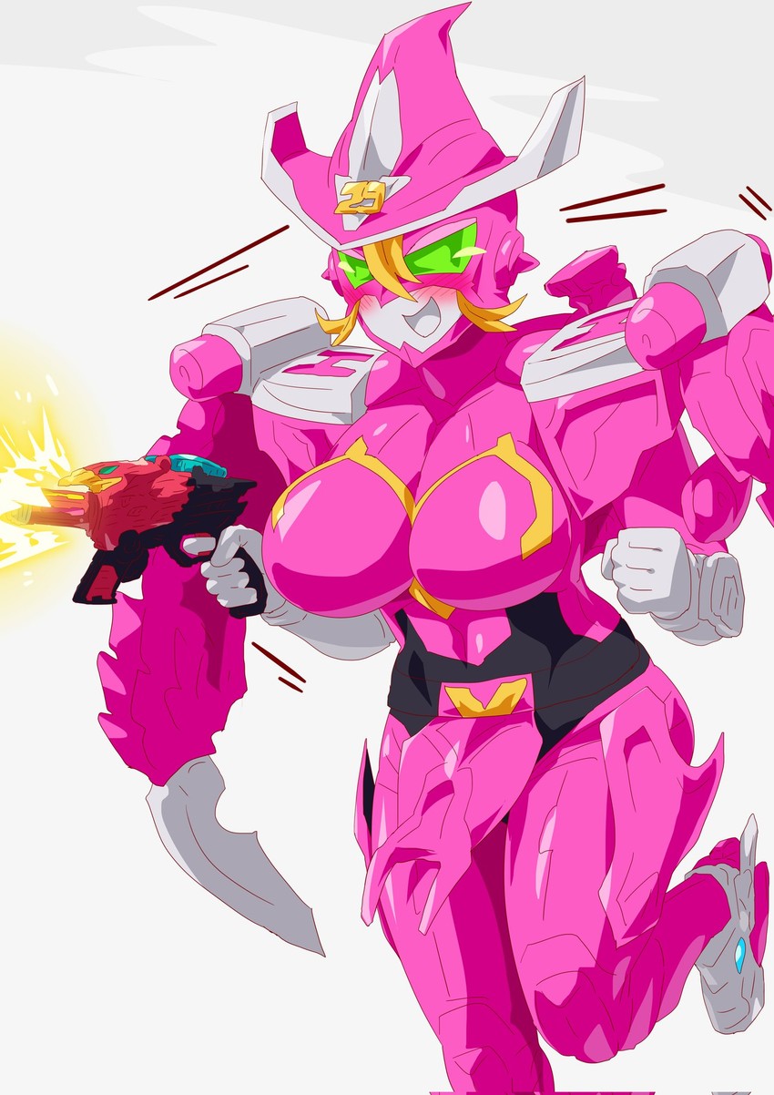 zenkai magine (super sentai and 1 more) drawn by otokamu