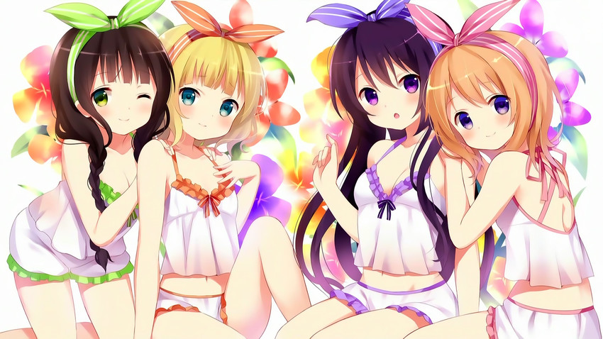 hoto cocoa, kirima syaro, tedeza rize, and ujimatsu chiya (gochuumon wa usagi desu ka?) drawn by koi_(koisan)