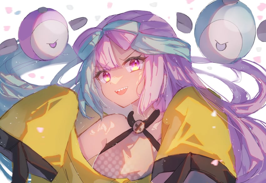 iono (pokemon and 1 more) drawn by min_huang