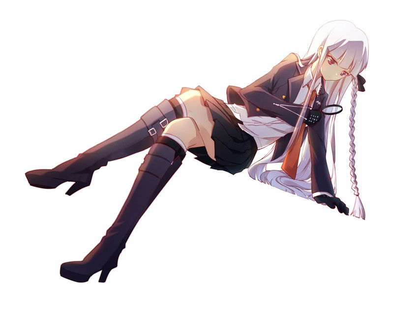 kirigiri kyoko (danganronpa and 1 more) drawn by reira_(zetalatte)