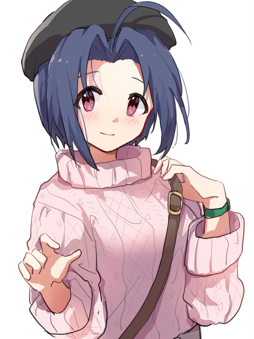 miura azusa (idolmaster and 2 more) drawn by nnnn