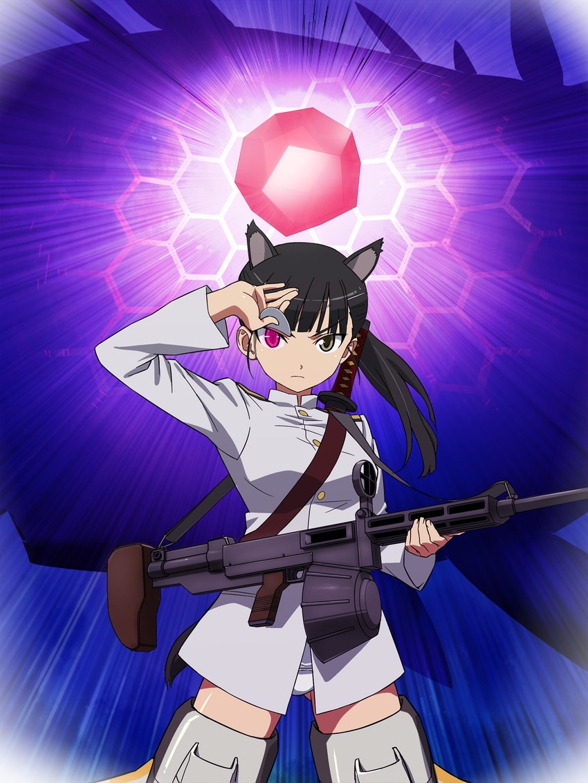 sakamoto mio (world witches series and 1 more) drawn by tonbi