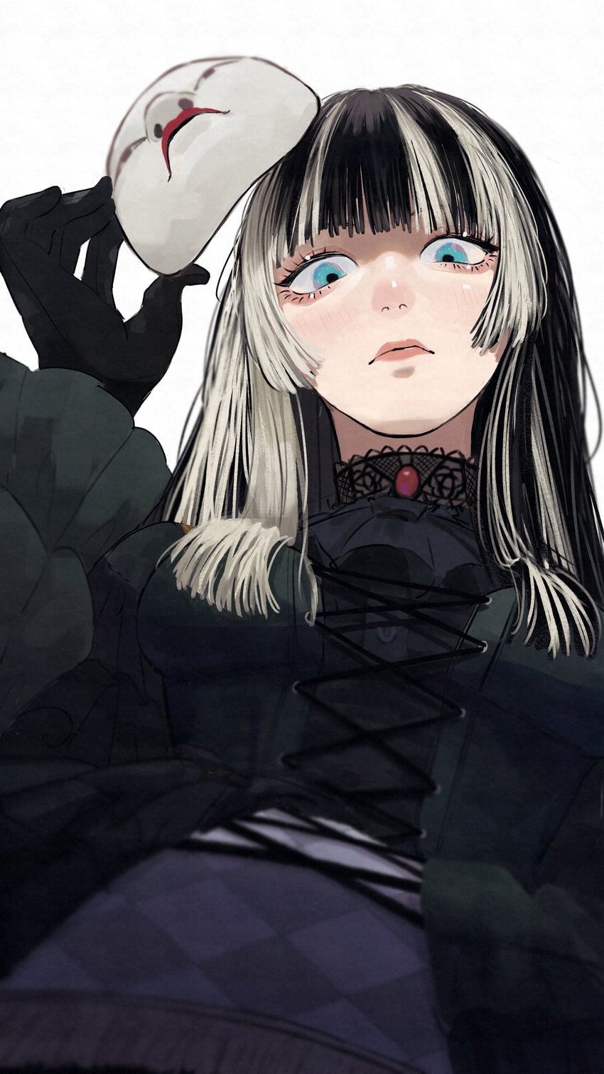 juufuutei raden (hololive and 1 more) drawn by kafan
