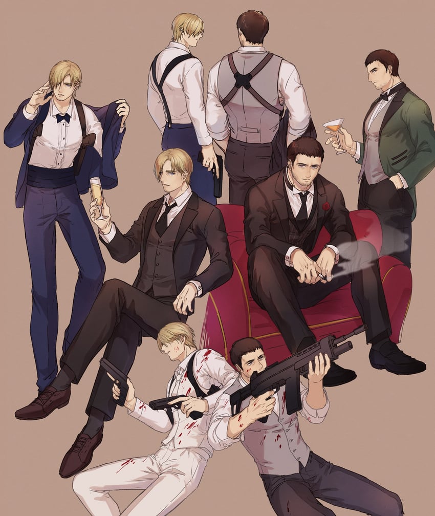 resident evil and 1 more drawn by dbox_2525