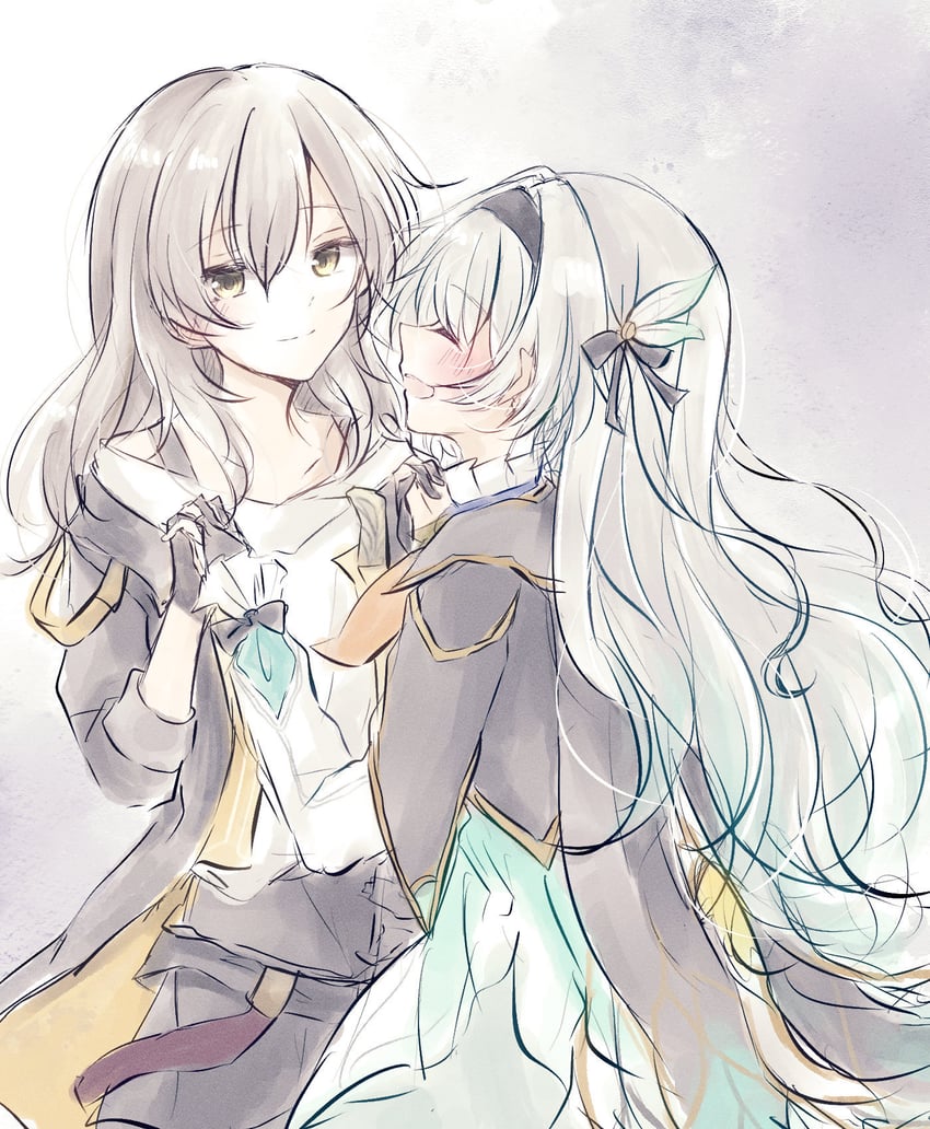 trailblazer, firefly, and stelle (honkai and 1 more) drawn by baran._(ba_ra_ran)