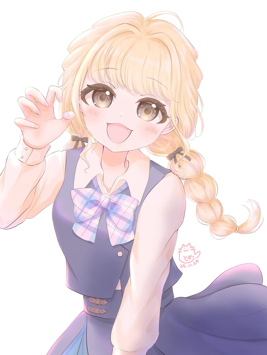 fujita kotone (idolmaster and 1 more) drawn by tome_nago