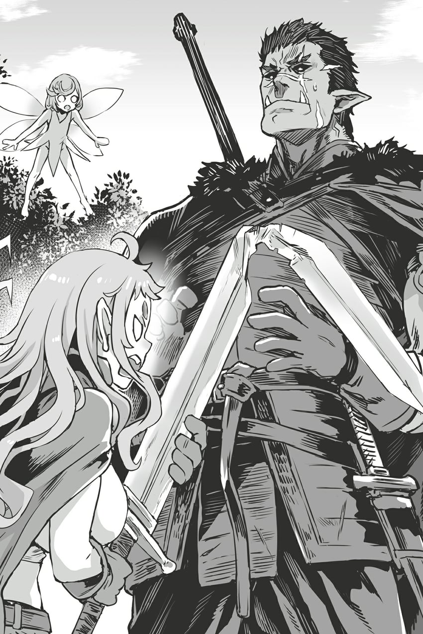 bash, zell, and primeradobanga (orc eiyuu monogatari) drawn by asanagi