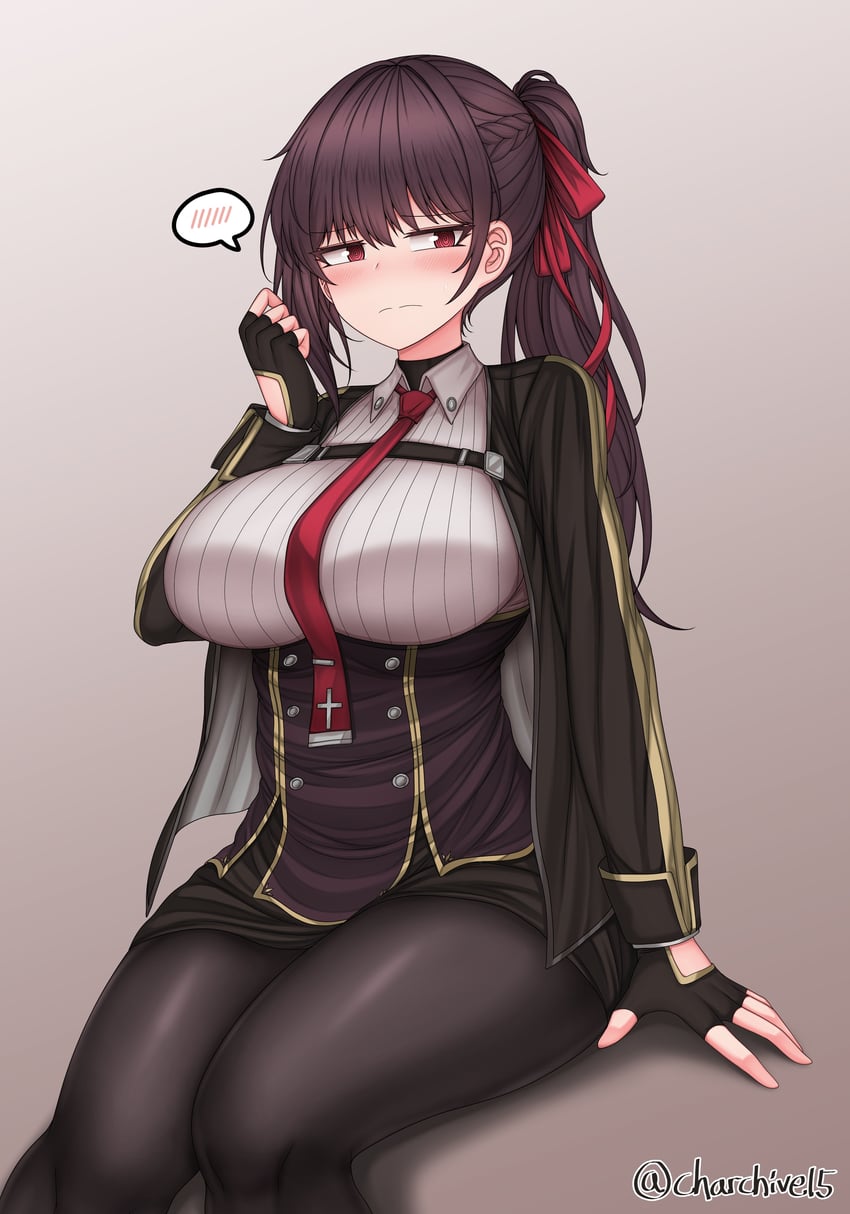 wa2000 and makiatto (girls' frontline and 1 more) drawn by ch_(charchive15)