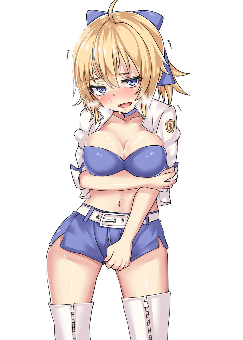 artoria pendragon and saber (fate and 1 more) drawn by kukkumann