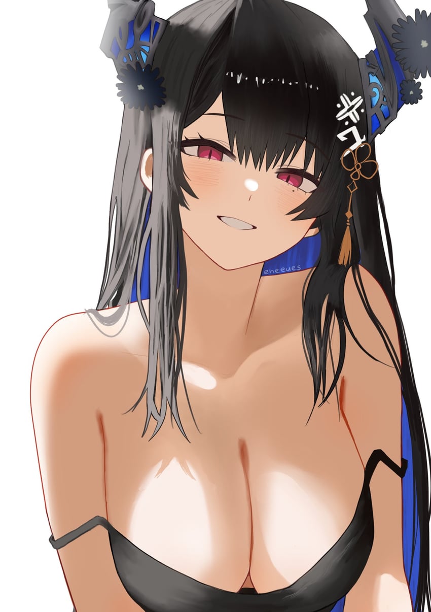 nerissa ravencroft (hololive and 1 more) drawn by eneeues