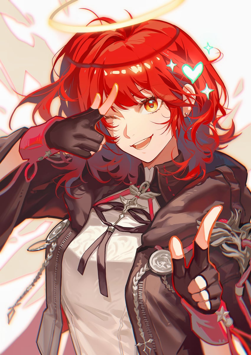 exusiai and exusiai the new covenant (arknights) drawn by bigchun