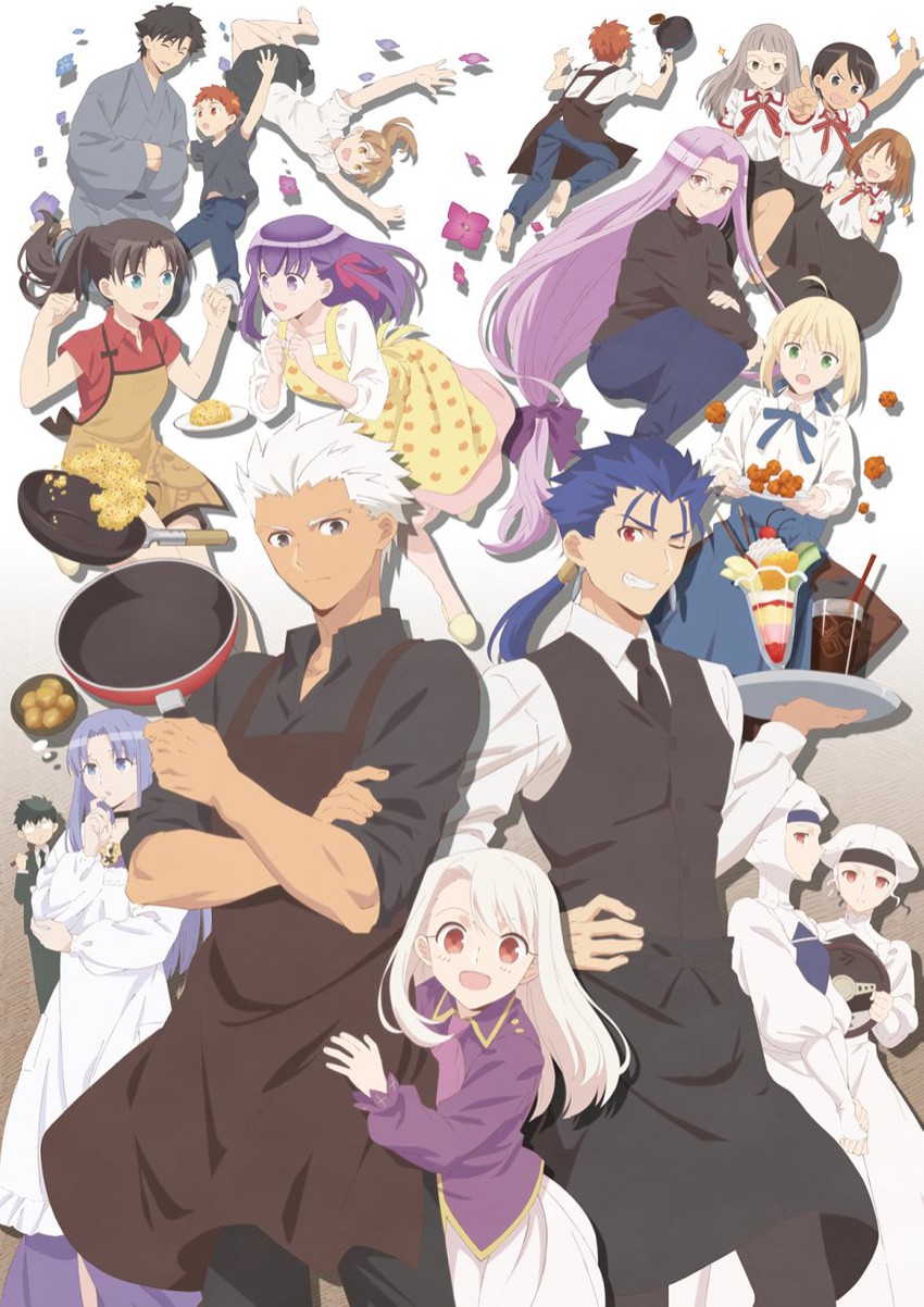 artoria pendragon, saber, tohsaka rin, illyasviel von einzbern, emiya shirou, and 13 more (fate and 1 more)