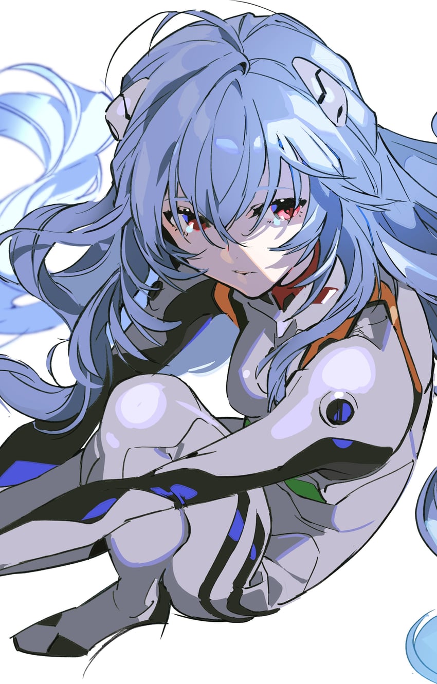 ayanami rei (neon genesis evangelion and 2 more) drawn by yoneyama_mai
