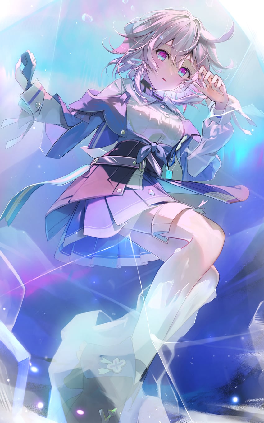 march 7th (honkai and 1 more) drawn by kamatoyu