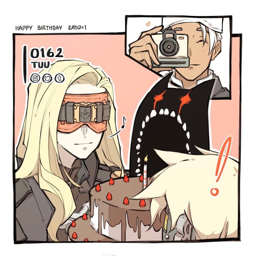 venom, zato-1, robo-ky, and eddie (guilty gear and 2 more) drawn by 0162_tuu