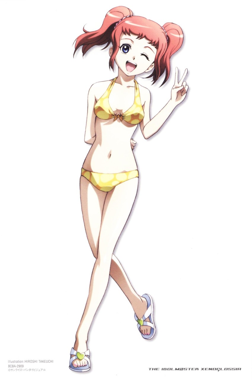 takatsuki yayoi (idolmaster and 1 more) drawn by takeuchi_hiroshi