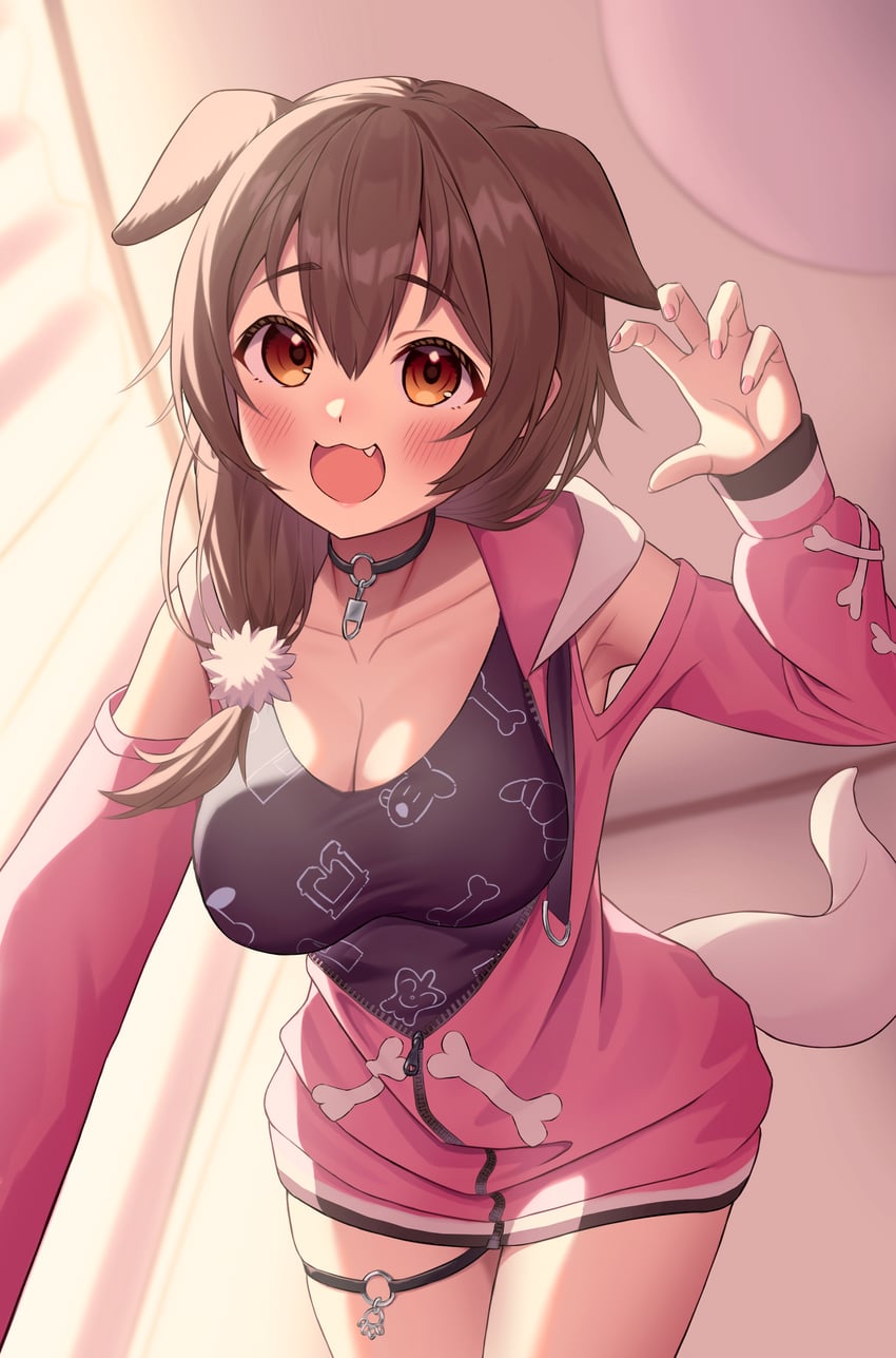 inugami korone (hololive) drawn by kumoru_(kumoru_145)
