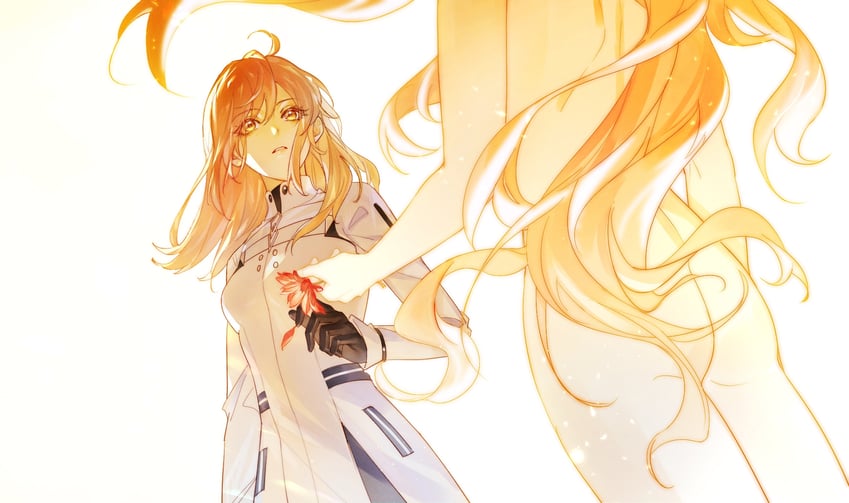 fujimaru ritsuka (fate and 1 more) drawn by ayu137700